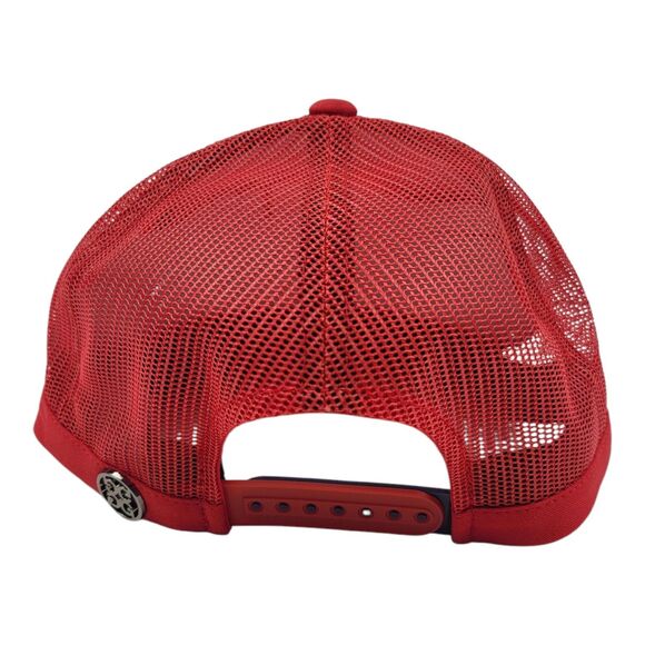 G/FORE Golf Pray for Birdies Hat Cap Trucker Preppy Brand New Red White - Picture 7 of 10